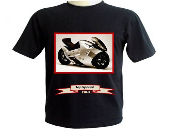 Camiseta Temática Moto Top Malha 100% Algodão