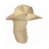 Chapeu Australiano Cores C/protetor De Nuca-kit C/ 10 Peças